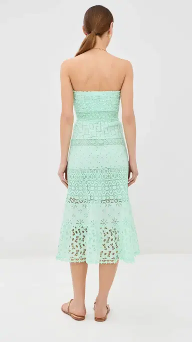 TEMPTATION POSITANO Ruta Dress Aqua M | Thumbnail 3