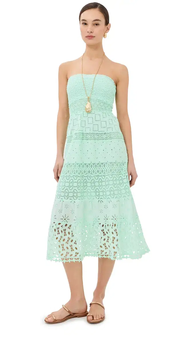 Ruta Dress Aqua