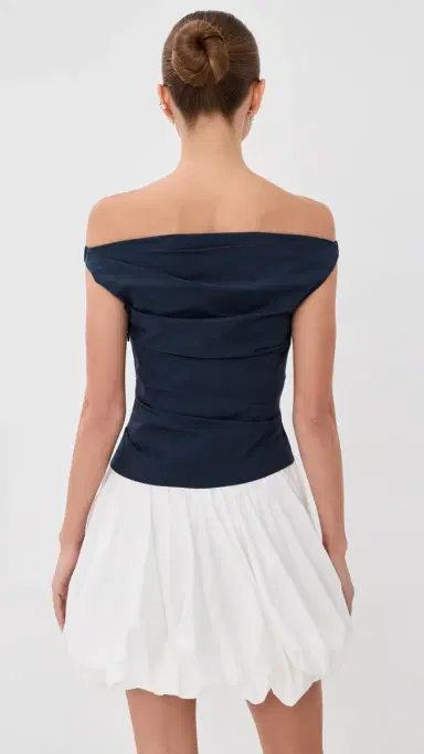 Simkhai Salina Cotton Bubble Mini Dress | Thumbnail 3 Simkhai Salina Cotton Bubble Mini Dress | Thumbnail 3