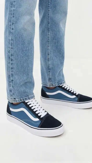 Vans U Old Skool Unisex Sneakers Navy M 11 | Thumbnail 4