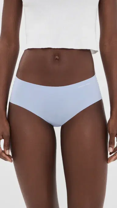Calvin Klein Underwear Invisibles Hipster 3 Pack Casual Blue/Speakeasy/Cedar | Thumbnail 3