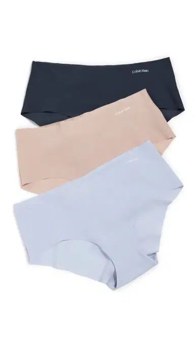 Calvin Klein Underwear Invisibles Hipster 3 Pack Casual Blue/Speakeasy/Cedar | Thumbnail 6