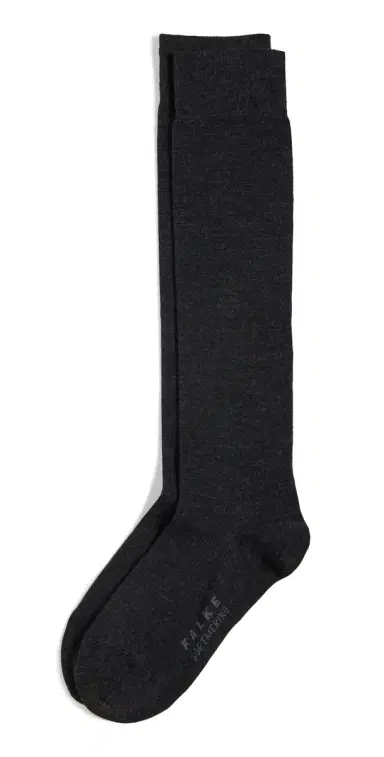 FALKE Soft Merino Knee High Socks Anthracite - 3089 39-40 | Thumbnail 1