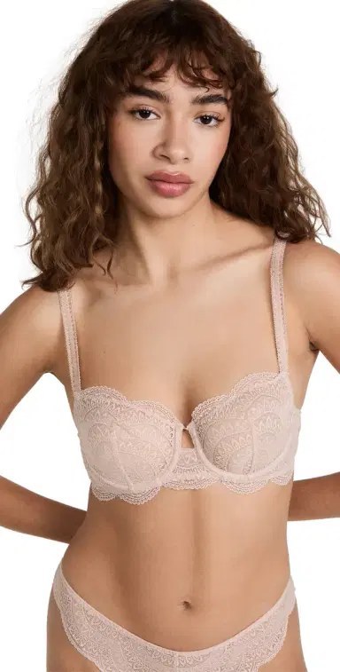Simone Pérèle Karma Demi Bra Peau Rose | Thumbnail 1 Simone Pérèle Karma Demi Bra Peau Rose | Thumbnail 1