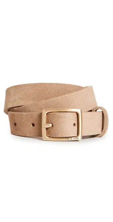 rag & bone Baby Boyfriend Belt Camel | Thumbnail 1