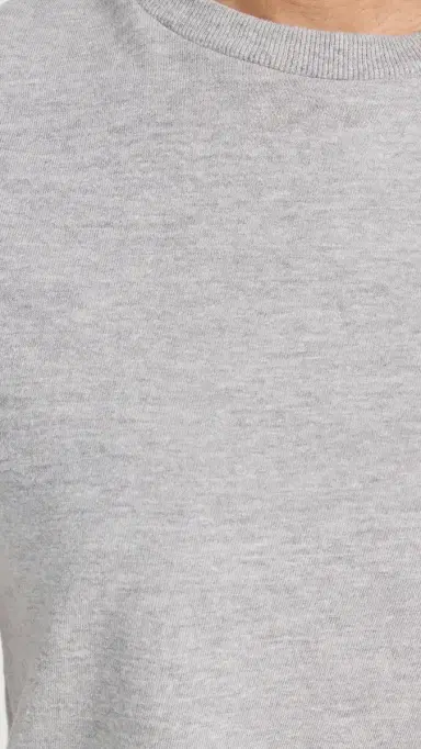 RE/DONE 50s Boxy Tee Heather Grey M | Thumbnail 6