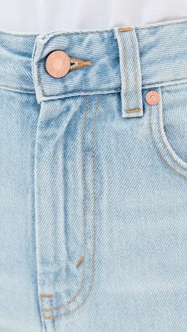 BITE Studios Curved Organic Cotton Denim Jeans Brushed Light Blue 29 | Thumbnail 6