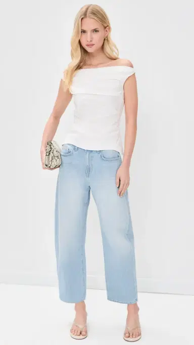 L'Agence Mallis Bow-Leg Jeans | Thumbnail 5 L'Agence Mallis Bow-Leg Jeans | Thumbnail 5