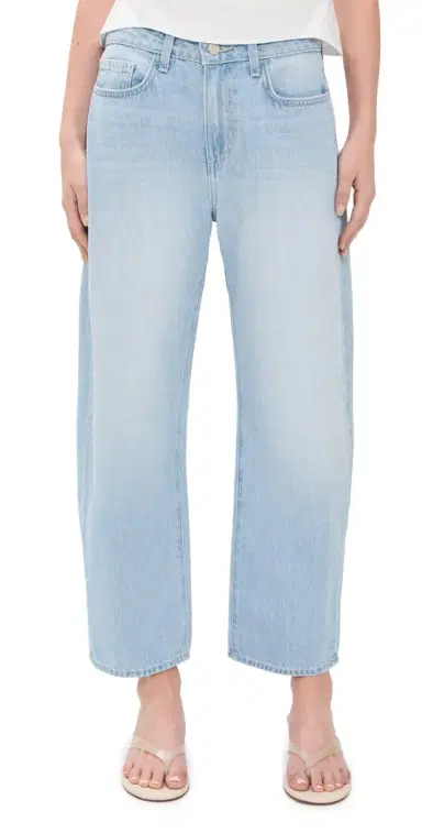 L'Agence Mallis Bow-Leg Jeans | Thumbnail 1 L'Agence Mallis Bow-Leg Jeans | Thumbnail 1
