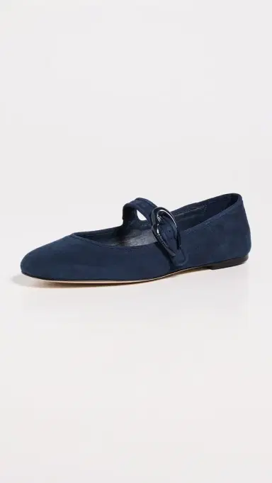 Larroudé Verona Ballet Flats Lancaster Indigo 5 | Thumbnail 2 Larroudé Verona Ballet Flats Lancaster Indigo 5 | Thumbnail 2