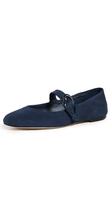 Larroudé Verona Ballet Flats Lancaster Indigo 5 | Thumbnail 1 Larroudé Verona Ballet Flats Lancaster Indigo 5 | Thumbnail 1