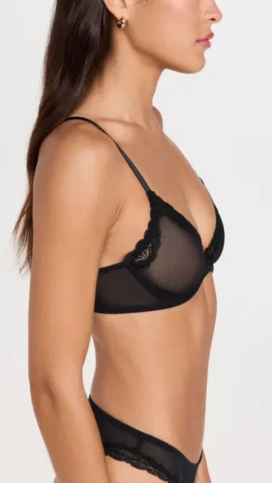 Skarlett Blue Passion Unlined Underwire Bra Black | Thumbnail 4