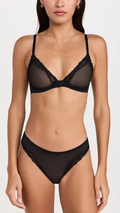 Skarlett Blue Passion Unlined Underwire Bra Black | Thumbnail 5