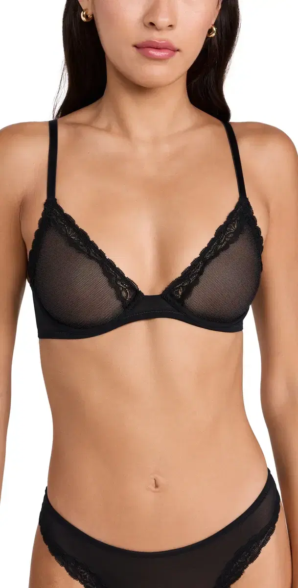 Passion Unlined Underwire Bra Black