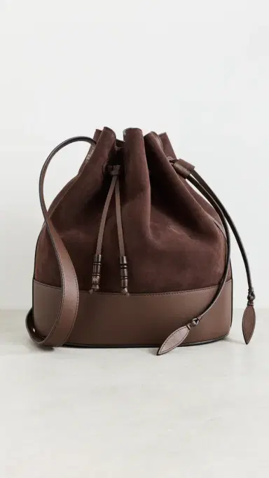 Hunting Season The Extra Large Drawstring in Suede | Thumbnail 2