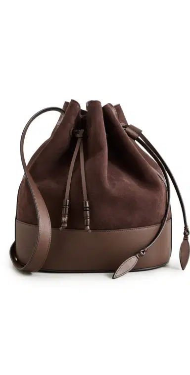 Hunting Season The Extra Large Drawstring in Suede | Thumbnail 1