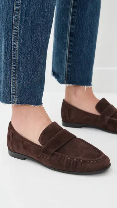 Black Suede Studio Arrow Loafers Brown 41 | Thumbnail 3