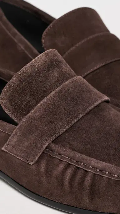 Black Suede Studio Arrow Loafers Brown 41 | Thumbnail 6