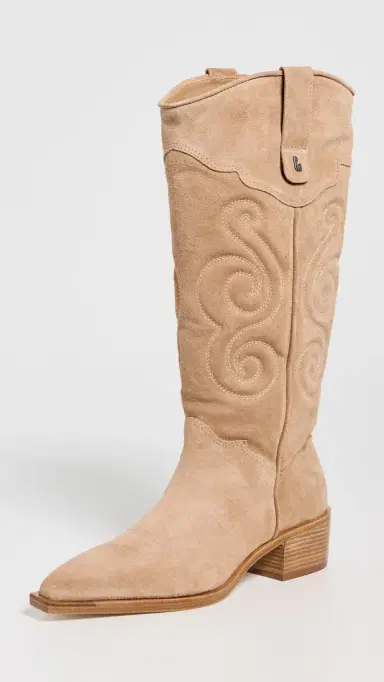 Larroudé Paloma Boots Peanut 9 | Thumbnail 2