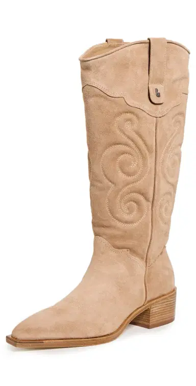 Larroudé Paloma Boots Peanut 9 | Thumbnail 1