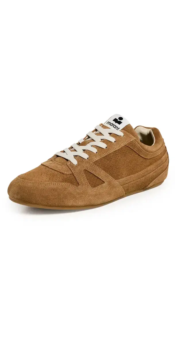 Sennyh Suede Low Sneakers Cognac