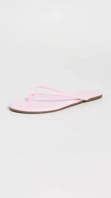 TKEES Tubular Lily Flip Flops Powder Pink | Thumbnail 2