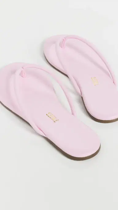 TKEES Tubular Lily Flip Flops Powder Pink | Thumbnail 4