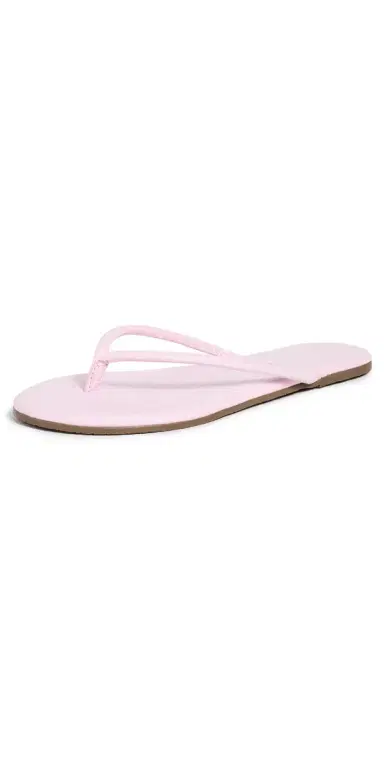TKEES Tubular Lily Flip Flops Powder Pink | Thumbnail 1