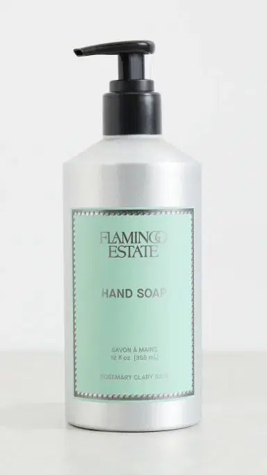 Flamingo Estate Rosemary & Clary Sage Hand Soap Green One Size | Thumbnail 2