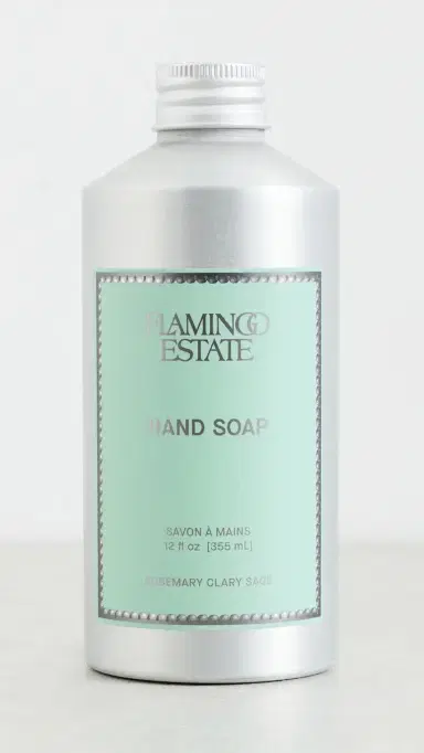 Flamingo Estate Rosemary & Clary Sage Hand Soap Green One Size | Thumbnail 3