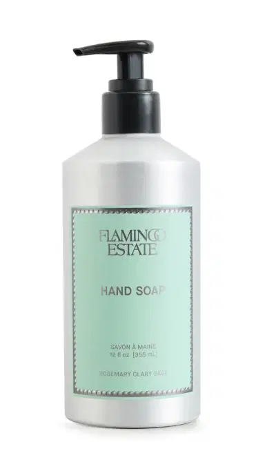 Flamingo Estate Rosemary & Clary Sage Hand Soap Green One Size | Thumbnail 4