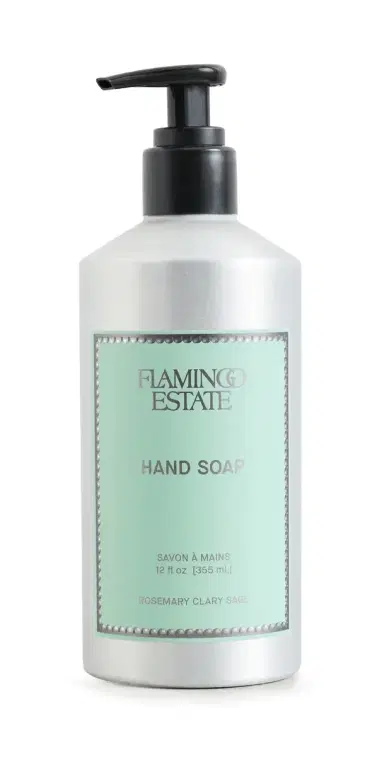 Flamingo Estate Rosemary & Clary Sage Hand Soap Green One Size | Thumbnail 1