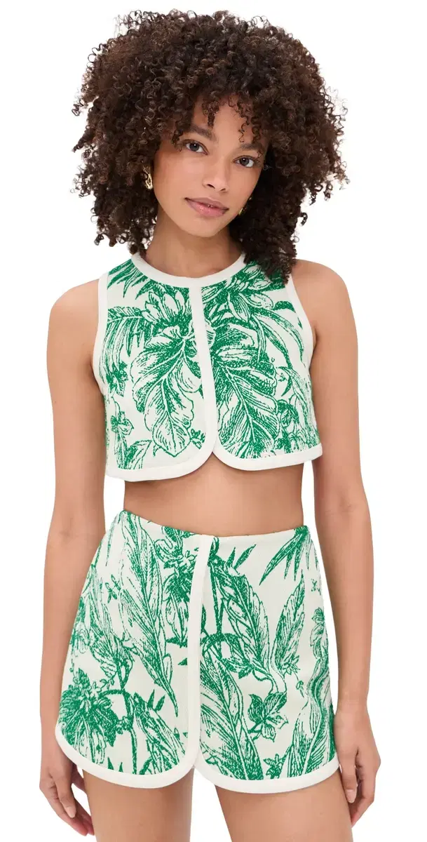 Ola Top Verde Palm