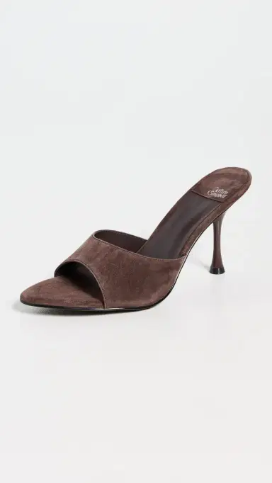 Jeffrey Campbell Agent Sandals Brown Suede | Thumbnail 2