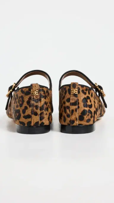 Sam Edelman Michaela Leopard Ballet Flats Granada Tan | Thumbnail 4