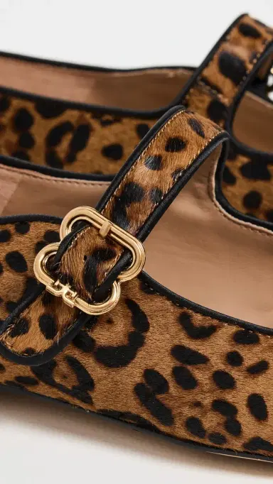 Sam Edelman Michaela Leopard Ballet Flats Granada Tan | Thumbnail 6