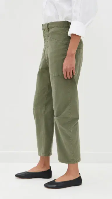 Nili Lotan Shon Twill Pants Camo | Thumbnail 4 Nili Lotan Shon Twill Pants Camo | Thumbnail 4