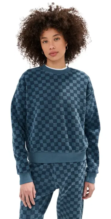 State & Lake Nikki Sweatshirt Navy | Thumbnail 1