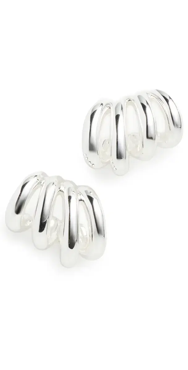 JENNY BIRD Monroe Earrings Silver One Size