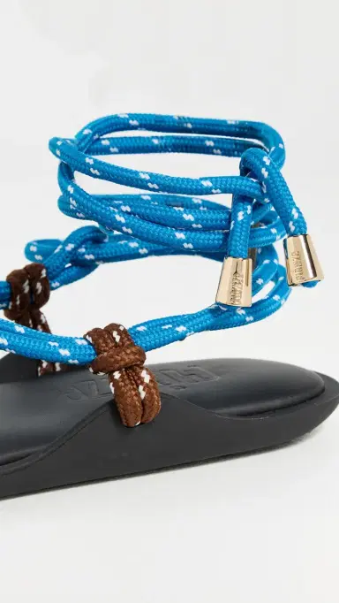Flòwze Flo Twin Rope Sandals Brown/Sky Blue | Thumbnail 6