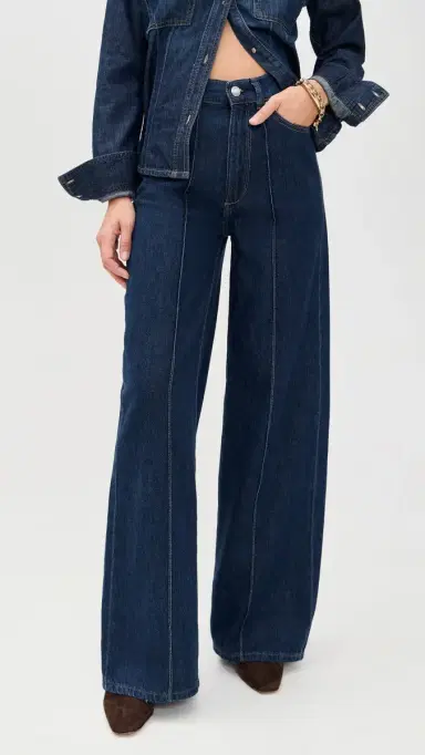 DL1961 Hepburn Aura Wide Leg High Rise Jeans Inkwell (DL Aura) | Thumbnail 2 DL1961 Hepburn Aura Wide Leg High Rise Jeans Inkwell (DL Aura) | Thumbnail 2