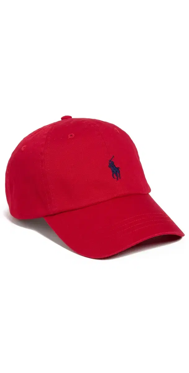 Twill Classic Sport Cap Red One Size