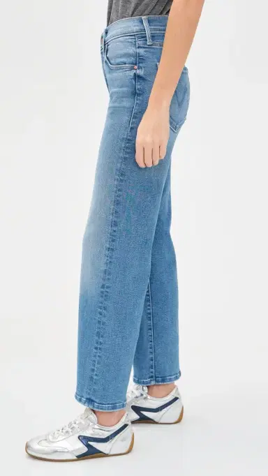 Mother The Mid Rise Rambler Zip Ankle Jeans Piece by Piece 33 | Thumbnail 4