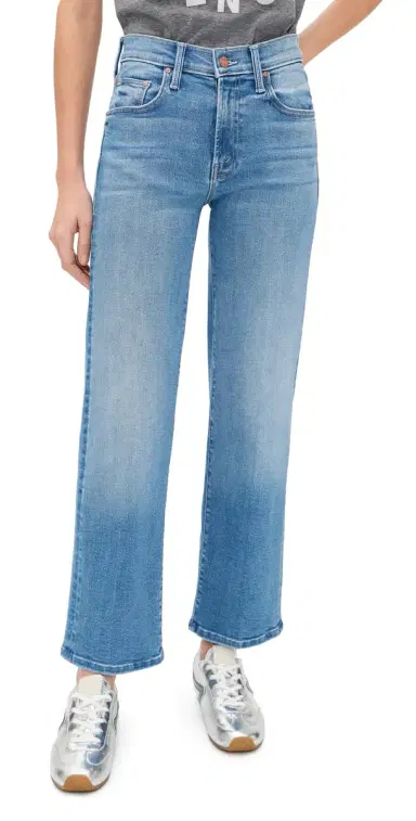 Mother The Mid Rise Rambler Zip Ankle Jeans Piece by Piece 33 | Thumbnail 1