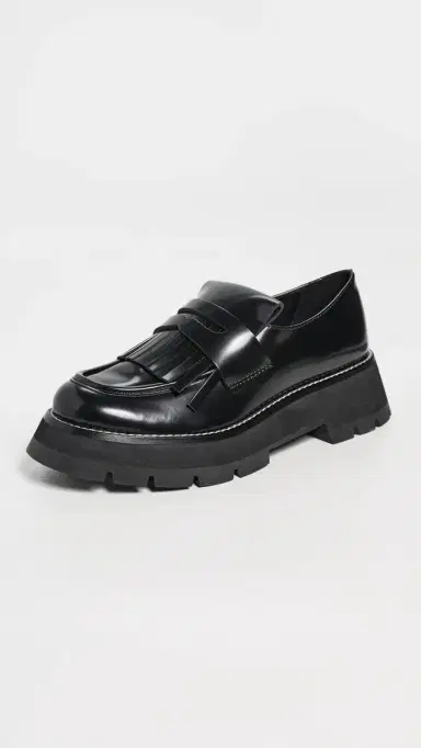 3.1 Phillip Lim Kate-Lug Sole Loafers W Tassels Black | Thumbnail 2