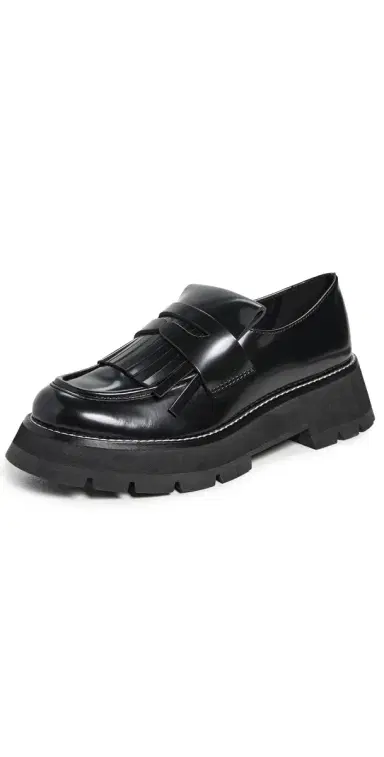 3.1 Phillip Lim Kate-Lug Sole Loafers W Tassels Black | Thumbnail 1
