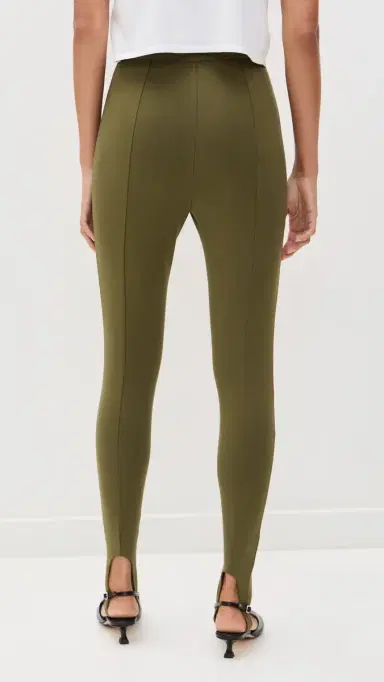 LE BOP Maris Ponte Leggings ilitary Green | Thumbnail 3