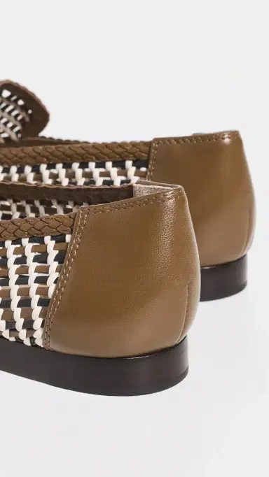 Veronica Beard Prilla Woven Flats Brown Multi | Thumbnail 4 Veronica Beard Prilla Woven Flats Brown Multi | Thumbnail 4