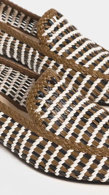 Veronica Beard Prilla Woven Flats Brown Multi | Thumbnail 6 Veronica Beard Prilla Woven Flats Brown Multi | Thumbnail 6