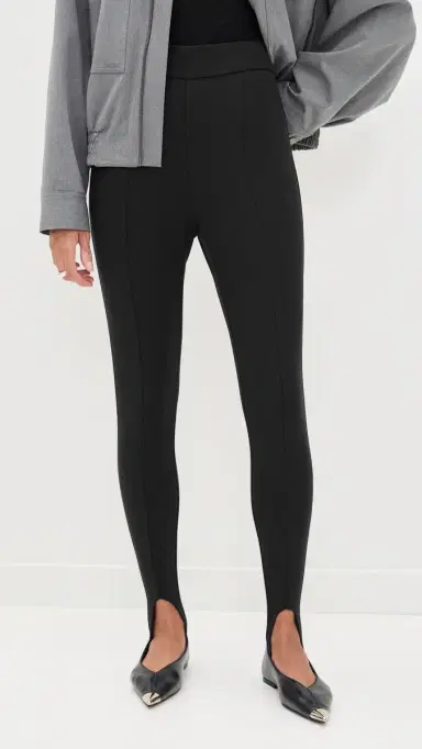 LE BOP Maris Ponte Leggings Black | Thumbnail 2 LE BOP Maris Ponte Leggings Black | Thumbnail 2